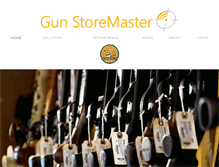 Tablet Screenshot of gunstoremaster.com